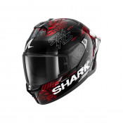 Shark Skwal Cup SPEED-VIB bukósisak fekete-piros-ezüst Shark Skwal Cup SPEED-VIB bukósisak fekete-piros-ezüst